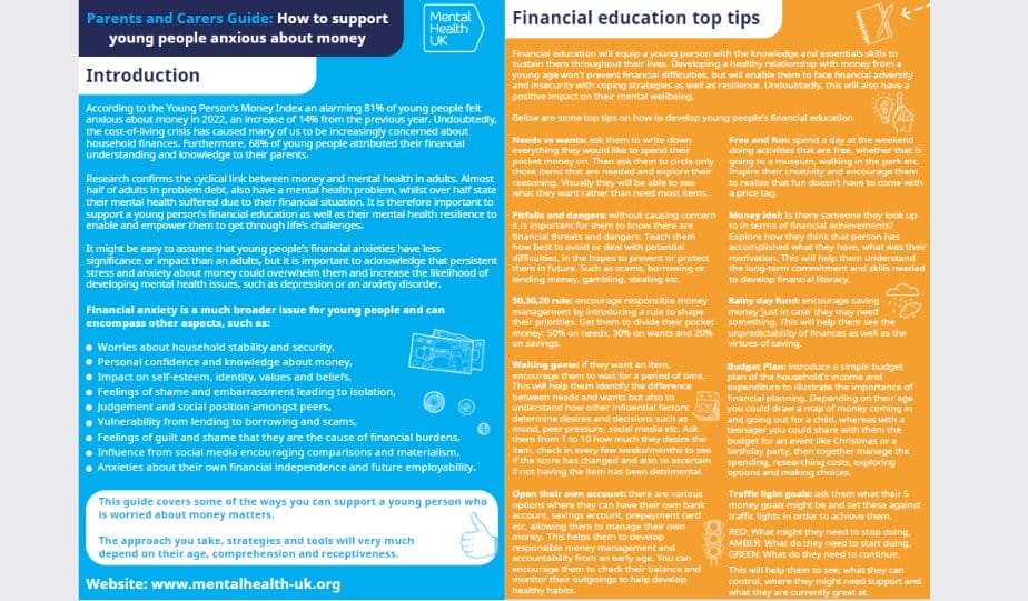 Downloadable Resources - Mental Health UK